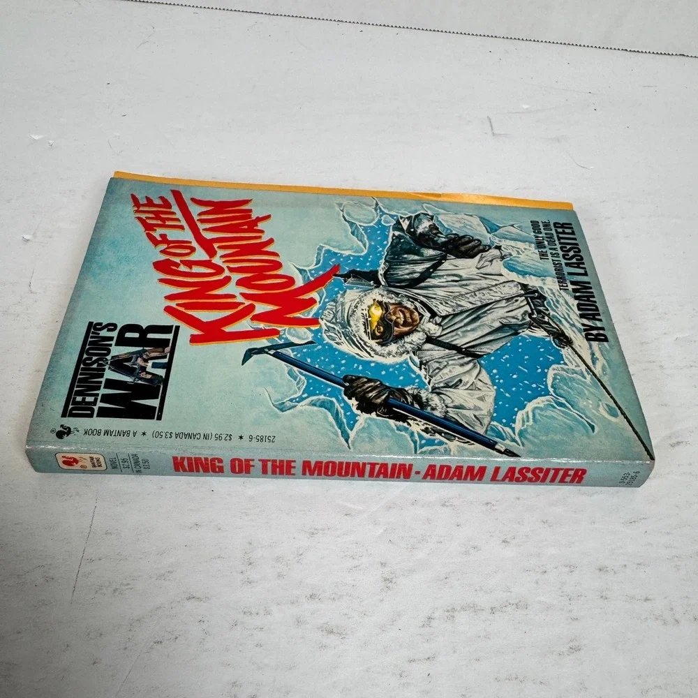 King of the Mountain Adam Lassiter‎ 1985 1st Printing Dennison's War Bantam